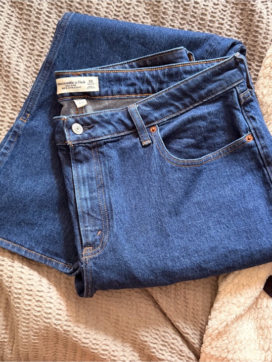 Abercrombie & Fitch Denim - Abercrombie & Fitch Women’s indigo blue with slit